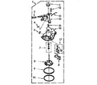 Kenmore 11072401110 pump assembly diagram