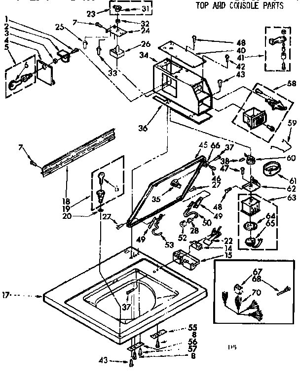 TOP AND CONSOLE PARTS