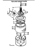 Tub and basket parts