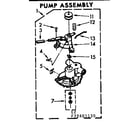 Kenmore 11072401130 pump assembly diagram