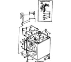 Kenmore 11072404130 cabinet parts diagram