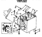 Kenmore 11072404140 cabinet parts diagram