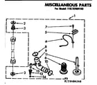 Kenmore 11072404140 miscellaneous parts diagram