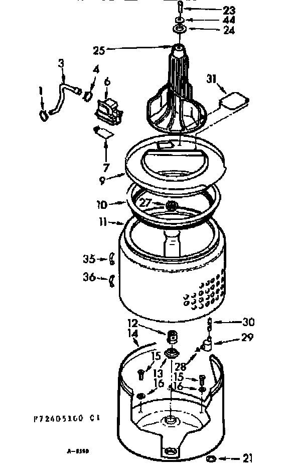 Tub & basket assembly
