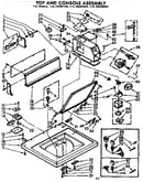 Top & console assembly