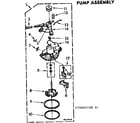 Kenmore 11072405400 pump assembly diagram