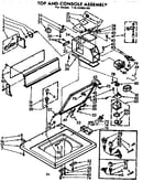 Top and console assembly