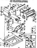 Top and console assembly