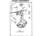 Kenmore 11072408100 pump assembly diagram