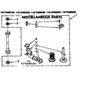 Kenmore 11072408140 miscellaneous parts diagram