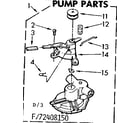 Kenmore 11072408850 pump parts diagram