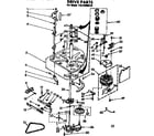 Kenmore 11072409610 drive parts diagram