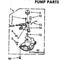 Kenmore 11072409110 pump parts diagram