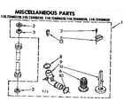 Kenmore 11072409620 miscellaneous parts diagram
