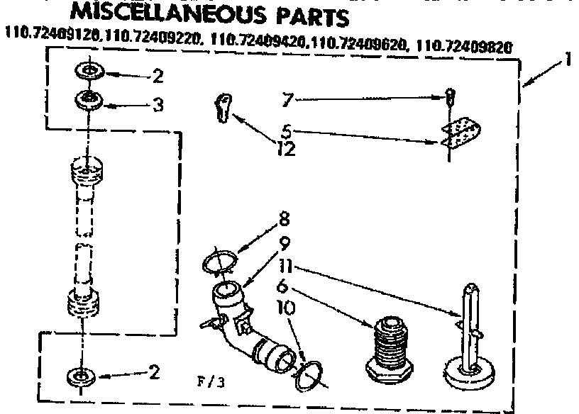 Miscellaneous parts