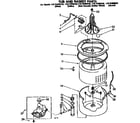 Kenmore 11072409630 tub and basket parts diagram