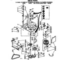 Kenmore 11072409630 drive parts diagram
