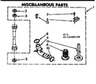 Kenmore 11072409630 miscellaneous parts diagram
