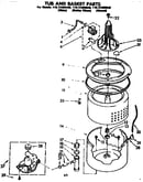 Tub and basket parts