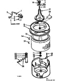 Tub and basket asm