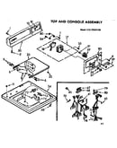 Top & console assembly