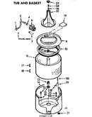 Tub and basket assembly