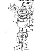 Tub and basket parts