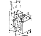 Kenmore 11072423610 cabinet parts diagram