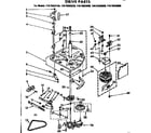Kenmore 11072423420 drive parts diagram