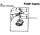 Kenmore 11072423420 pump parts diagram