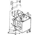Kenmore 11072423820 cabinet parts diagram