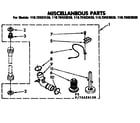 Kenmore 11072423830 miscellaneous parts diagram