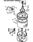 Tub and basket assembly