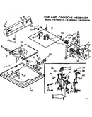 Top and console assembly