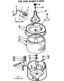 Tub and basket parts
