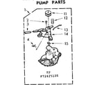 Kenmore 11072425120 pump parts diagram