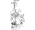 Kenmore 11072430600 drive system diagram