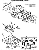 Top and console assembly