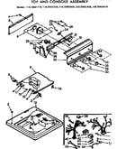 Top & console assembly
