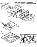 Top and console assembly