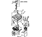 Kenmore 11072432800 drive system diagram