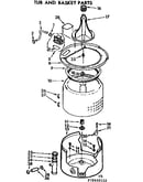 Tub and basket parts