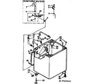 Kenmore 11072433210 cabinet parts diagram