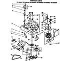 Kenmore 11072433820 drive parts diagram