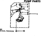 Kenmore 11072433820 pump parts diagram