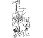 Kenmore 11072440200 drive system diagram