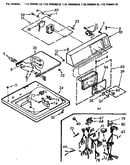 Top and console assembly