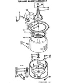 Tub & basket assm
