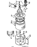 Tub and basket asm