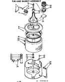 Tub and basket assembly
